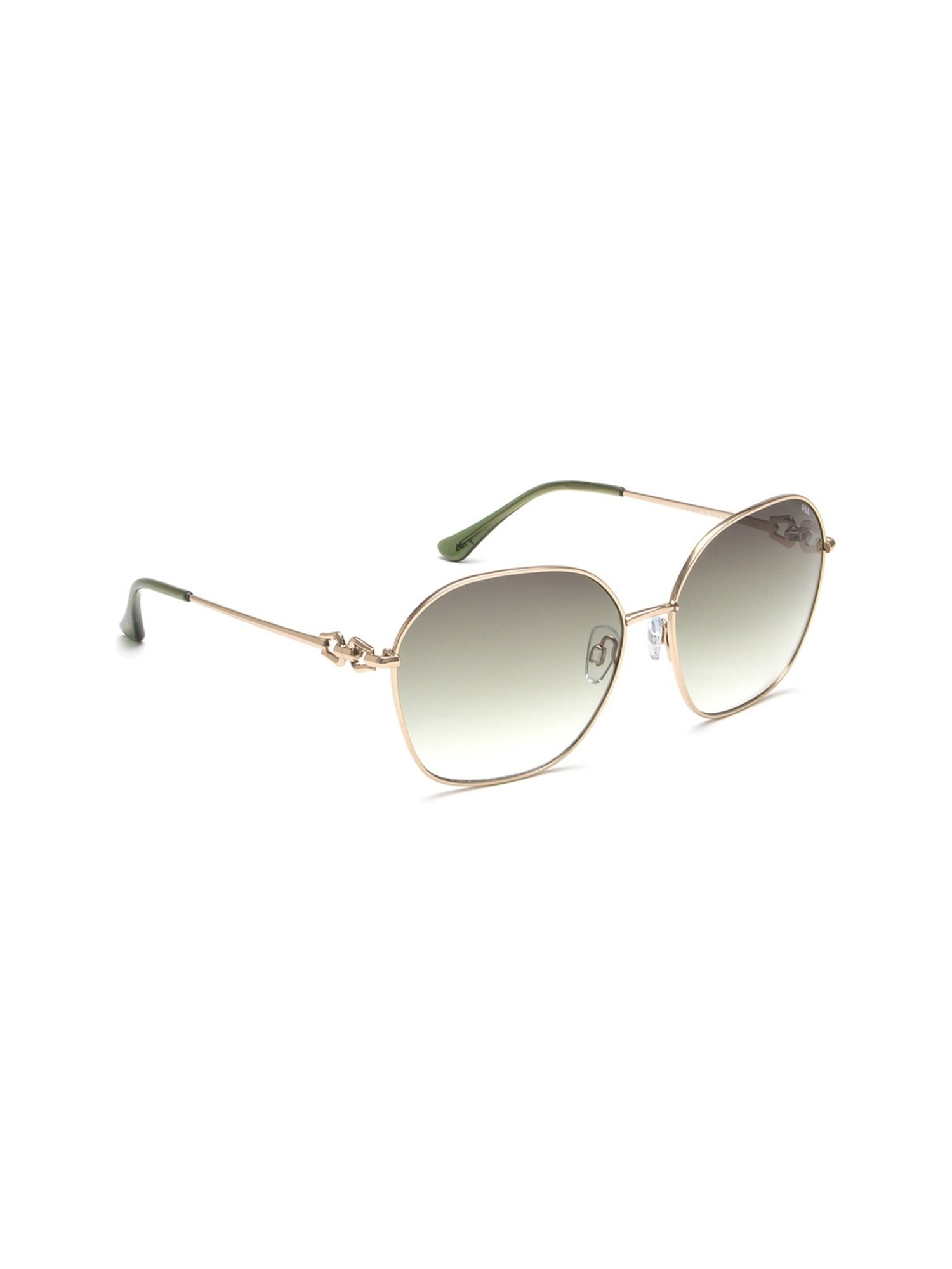Fila Green Square Sunglasses for Women