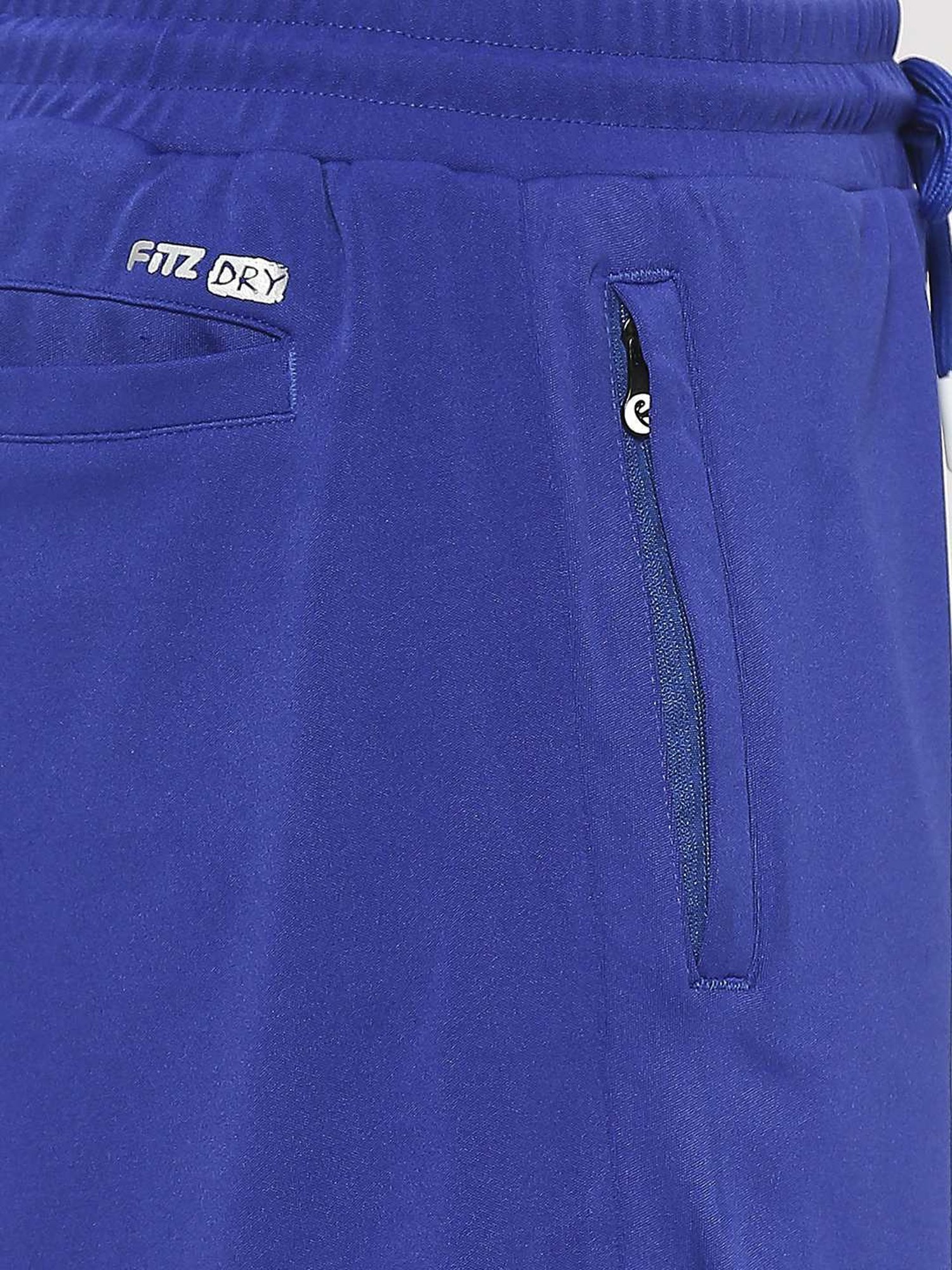 Fitz Cobalt Blue Slim Fit Shorts