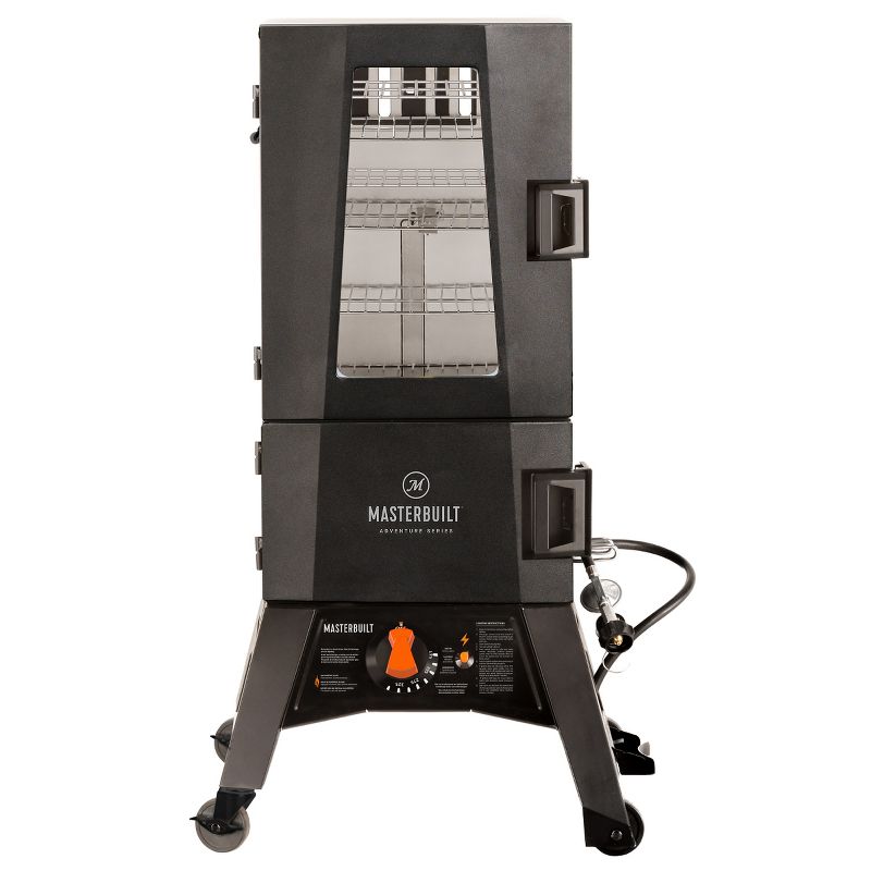 Dyna-Glo Wide Body Vertical Offset Charcoal Smoker Model DGO1890BDC-D