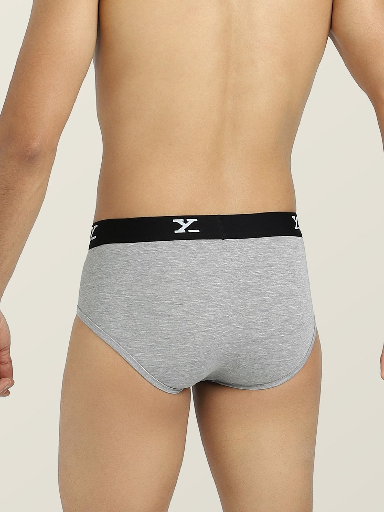 Levi's Grey Cotton Regular Fit Briefs