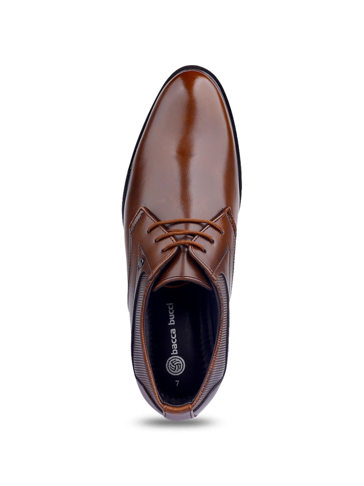 Bacca Bucci Men's RICHMOND Brown Derby Shoes