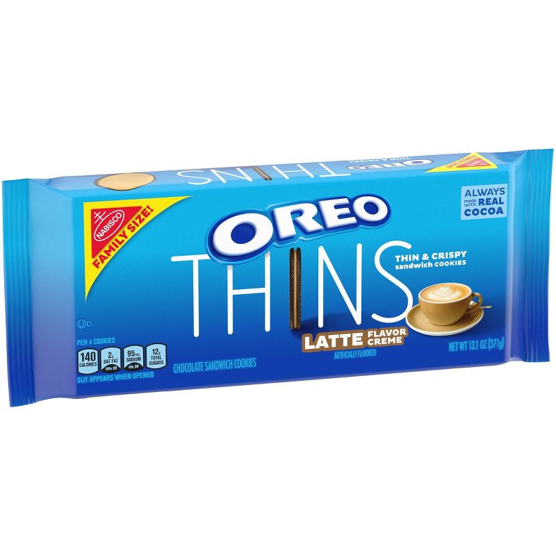 Oreo Thins Latte Family Size - 13.1oz