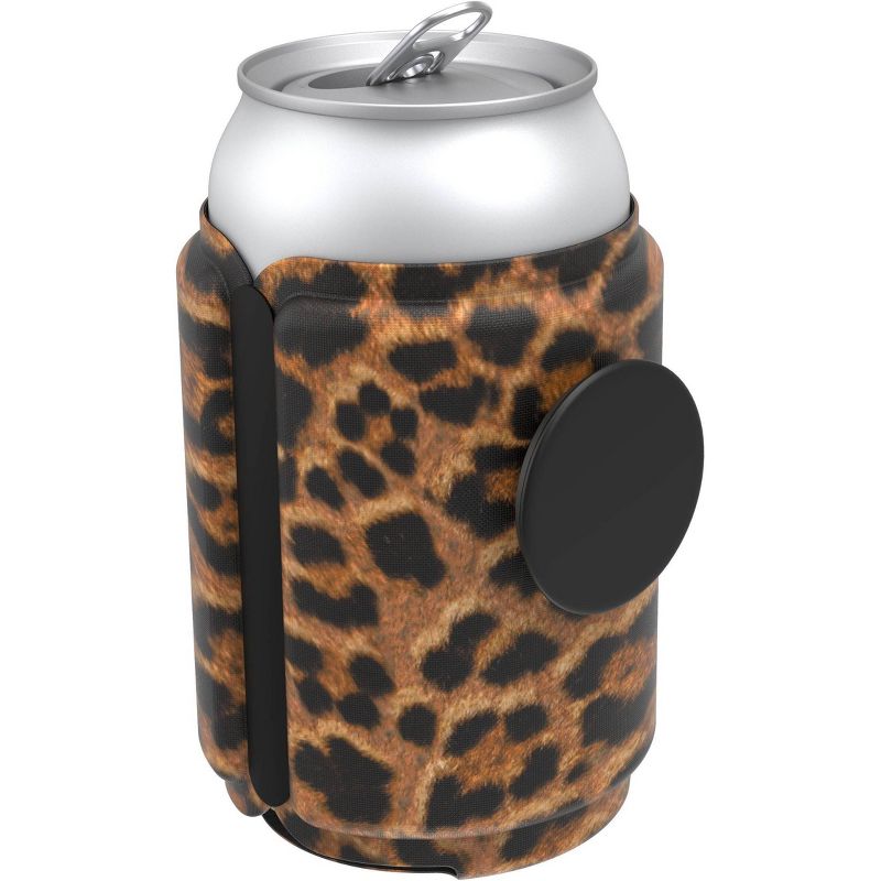 PopThirst PopGrip Can Holder - Leopard Prowl