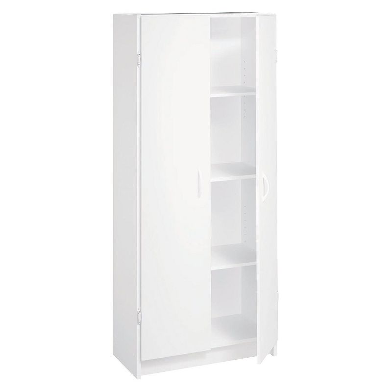 72" Daywood Kitchen Pantry Cabinet White - Room and Joy