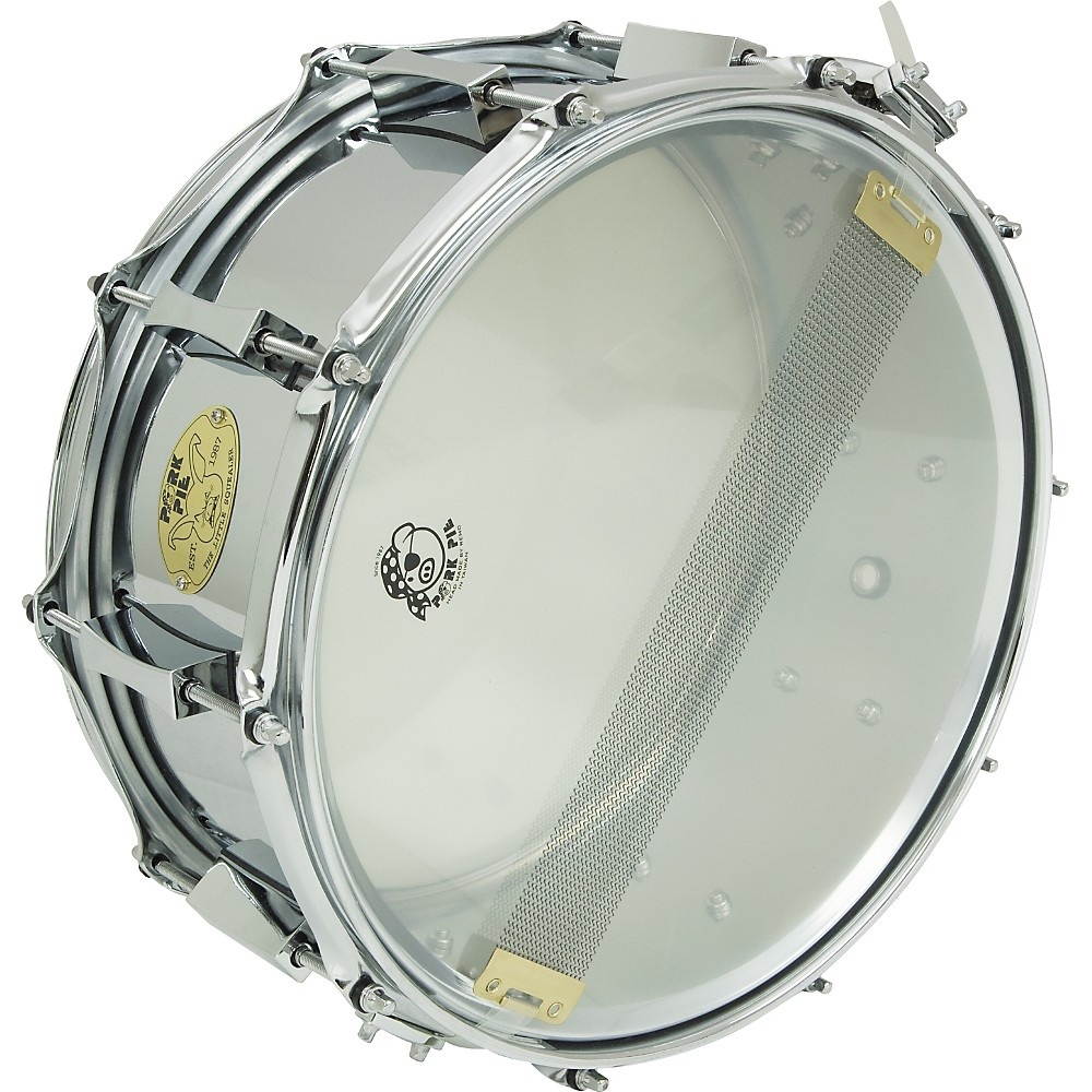 Pork Pie 6" x 14" Little Squealer Steel Snare Drum
