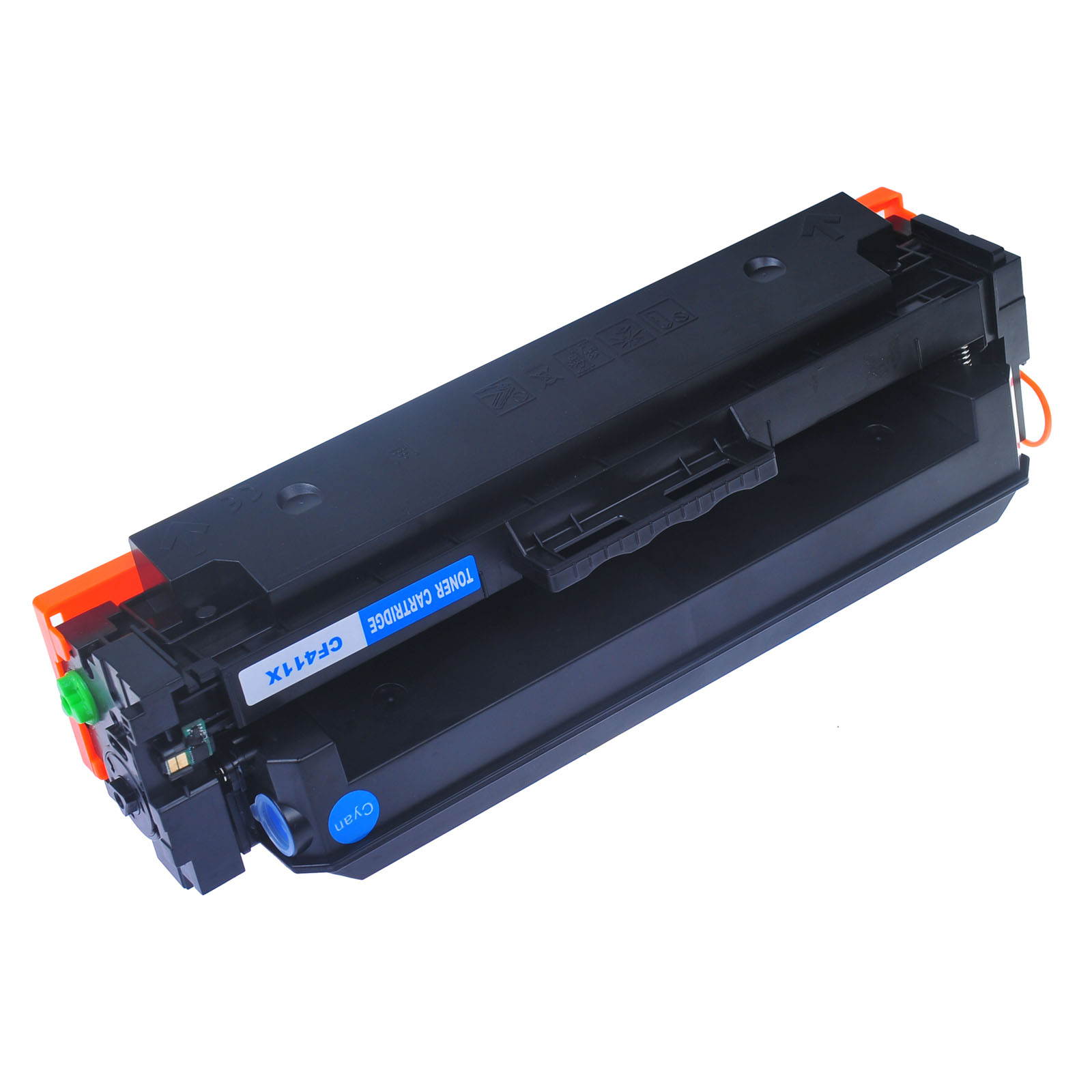 GREENCYCLE 1PK High Yield CF411X 410X Cyan Toner Cartridge Compatible for HP Color LaserJet Pro M452dn MFP M477fdn Printer