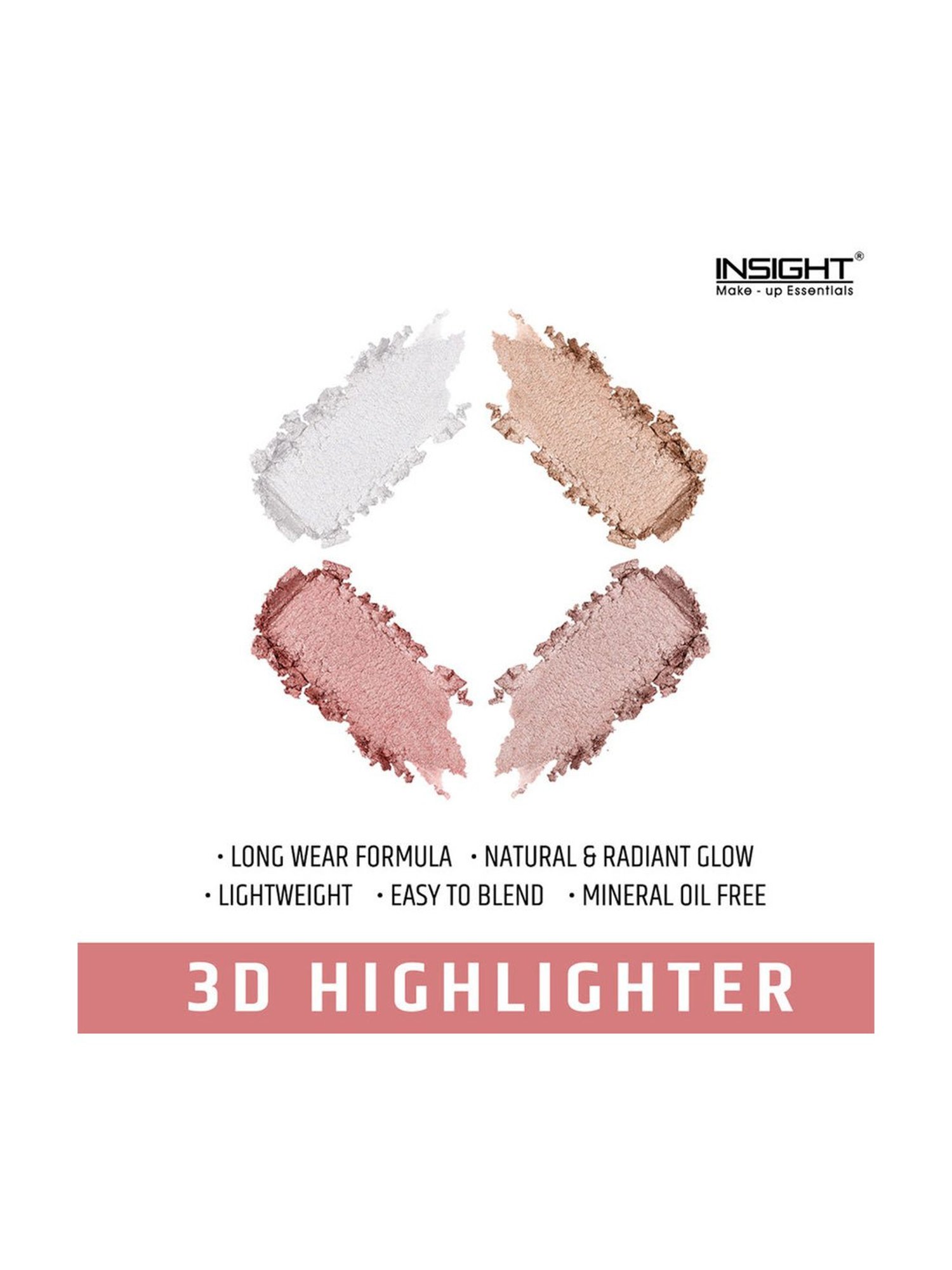 Insight Cosmetics 3D Highlighter H-03 - 12 gm