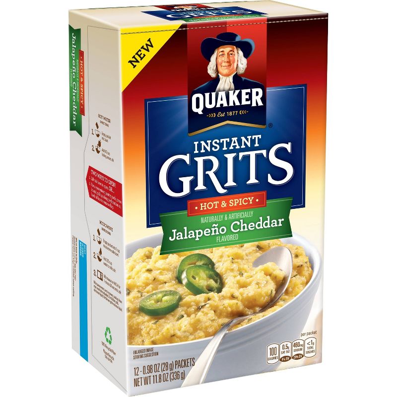Quaker Jalapeno Cheddar Grits - 11.8oz
