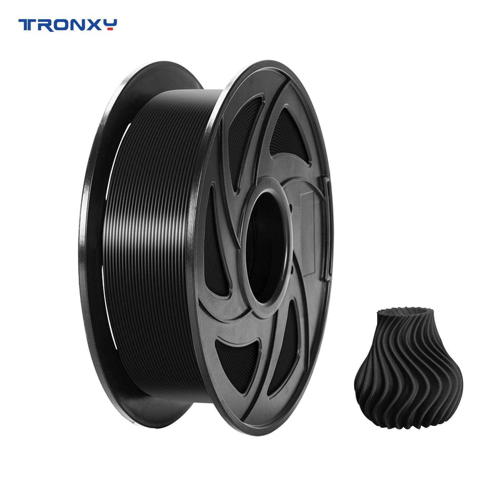 TRONXY TPU 3D Printer Filament 1.75mm Dimensional Accuracy +/- 0.05mm 1kg(2.2lbs) Spool, Blue