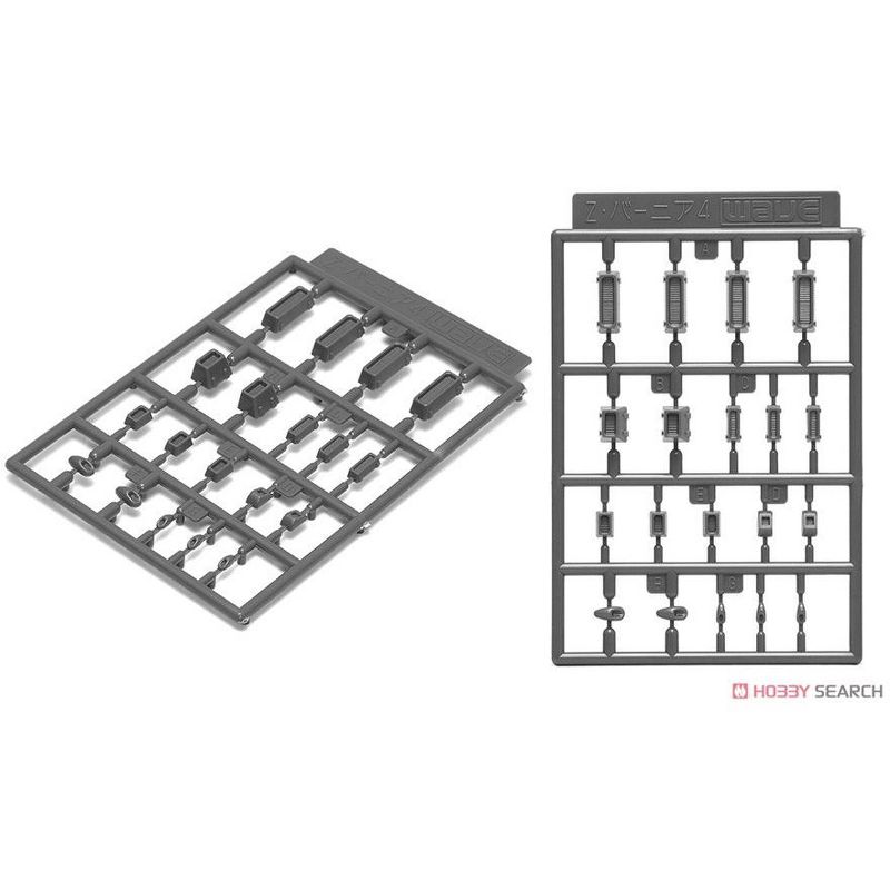 Wave Option System Z VERNIER 4 - Mecha Rectangular Exhaust and Blasters Enhancement