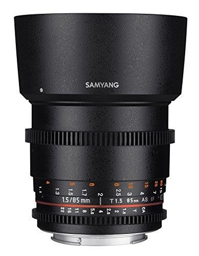 Samyang SYDS85M-C VDSLR II 85mm T1.5 Cine Lens for Canon EF Cameras