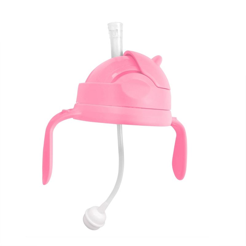 Anpei 3-in-1 Sippy Cup Conversion Cap For Comotomo Baby Bottle - Pink