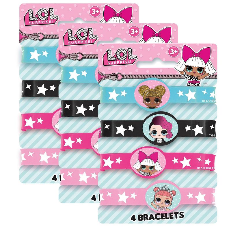 L.O.L. Surprise! 12ct Stretchy Bracelets Party Favors