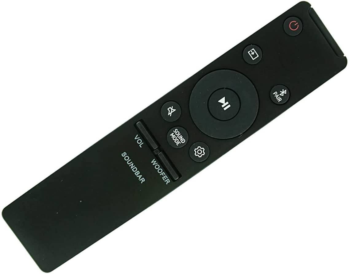 HCDZ Replacement Remote Control for Samsung HW-Q70R HW-Q70T HW-Q70T/ZA HW-Q800T HW-Q800T/ZA HW-T650 HW-Q7CR HW-T650/ZA 3.1.2ch Soundbar Wireless Subwoofer System