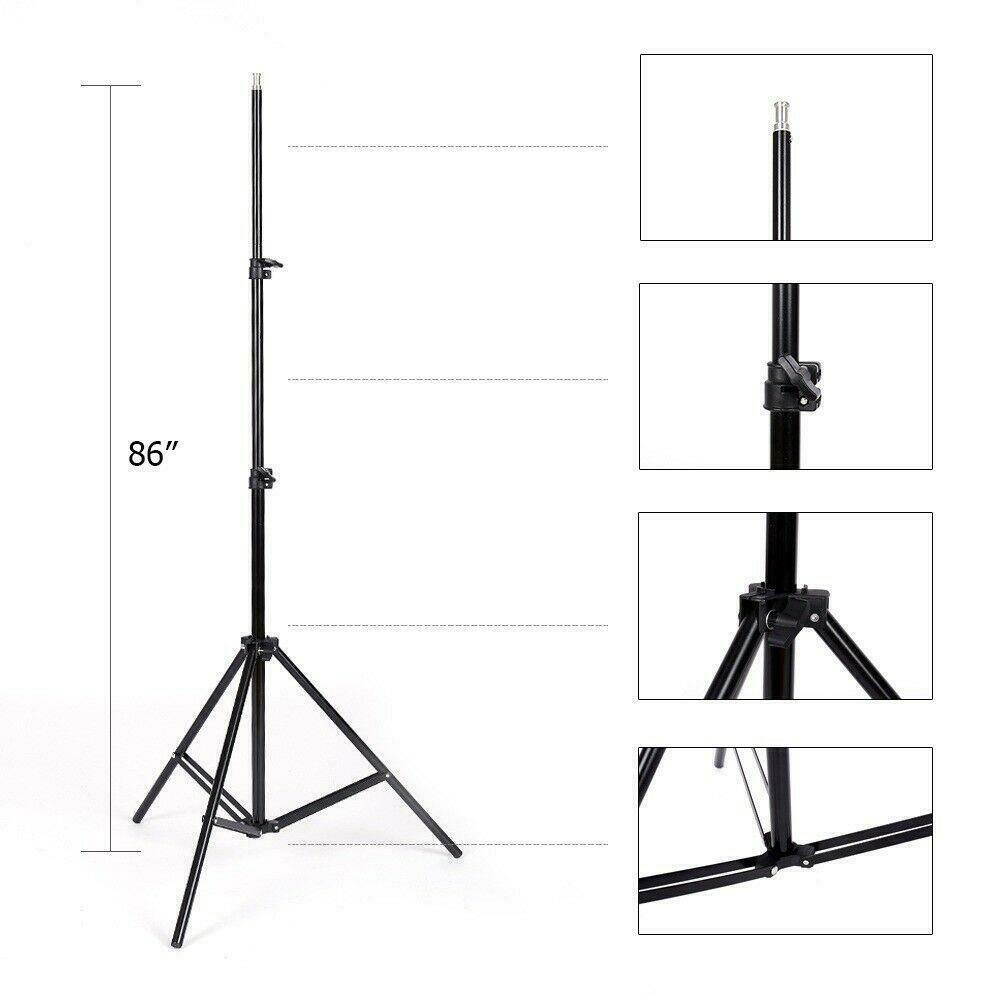 Hot Photo Video Studio White Umbrella Reflector Photography Stand Lighting Kit