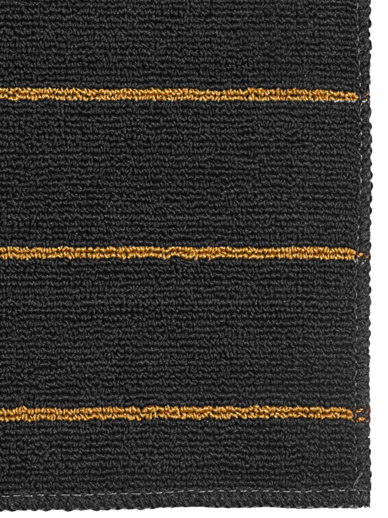 Saral Home Dark Grey Polypropylene Carpet - Set of 1