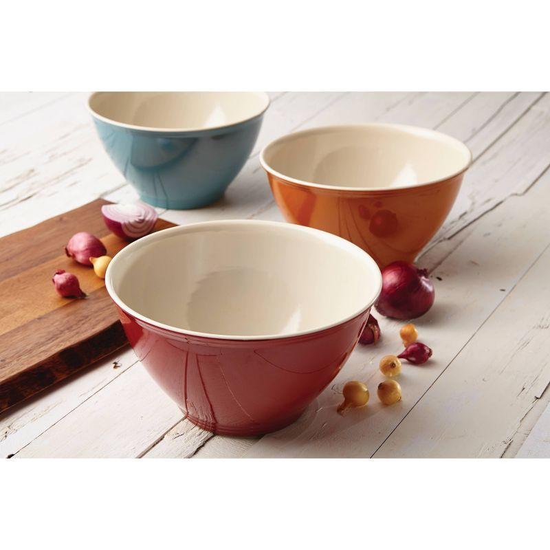 Rachael Ray Cucina Pantryware Melamine Garbage Bowl, Agave Blue