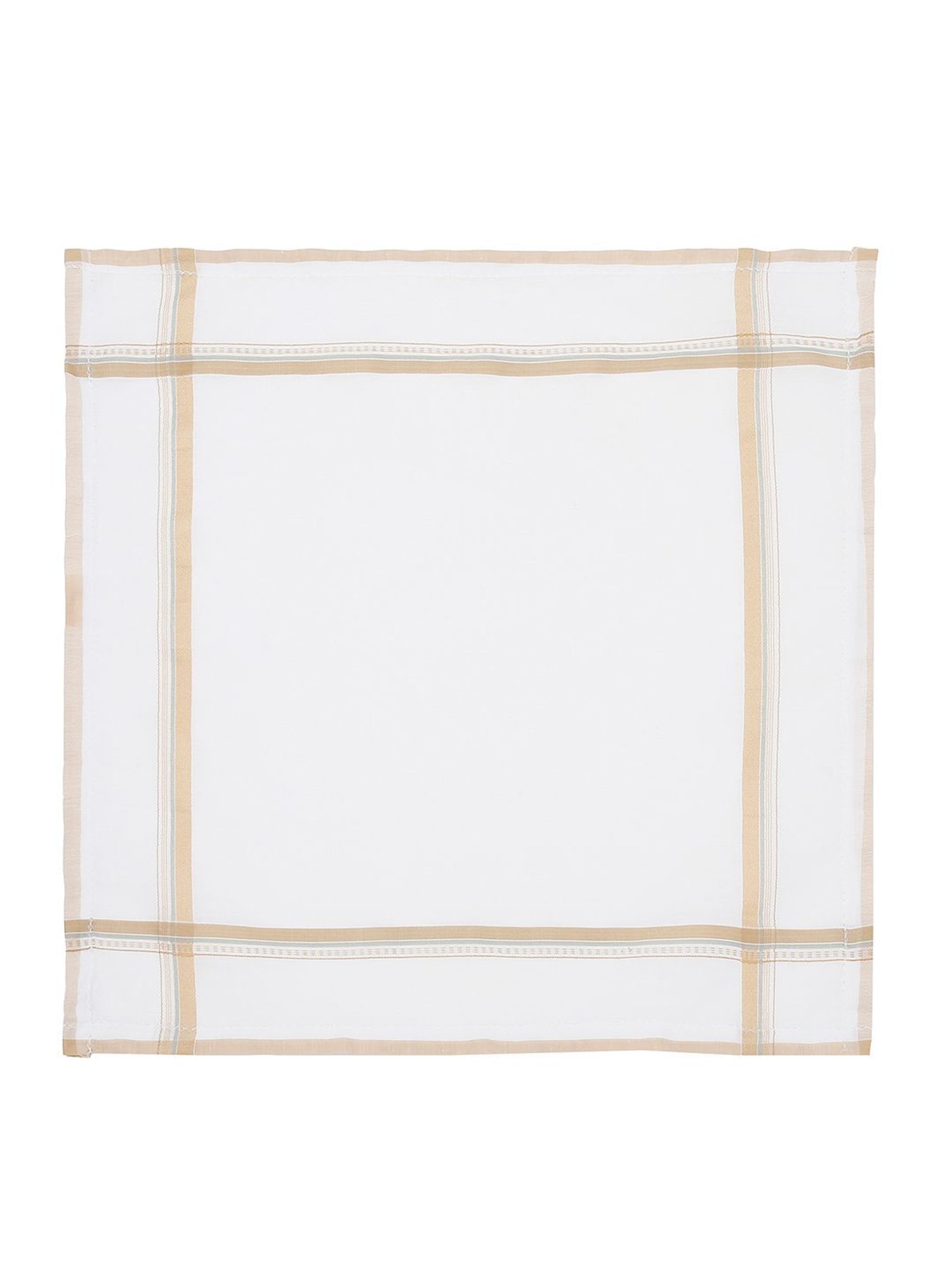 Crusset Multicolor Cotton Handkerchief - Pack of 6