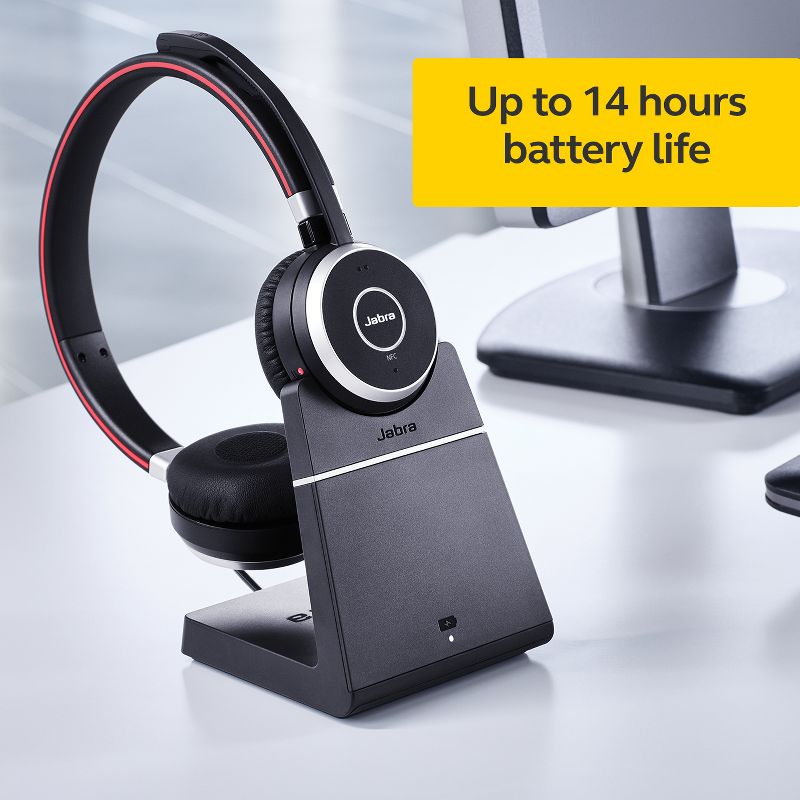 Jabra Evolve 65 MS Mono Wireless Headset / Music Headphones