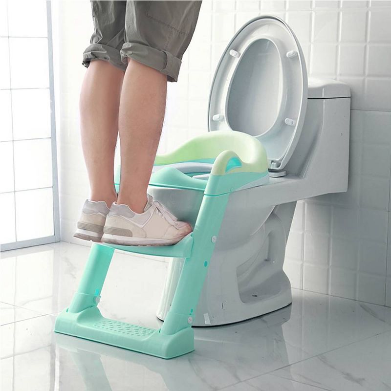 Babyloo Potty Booster with Cushion - Green