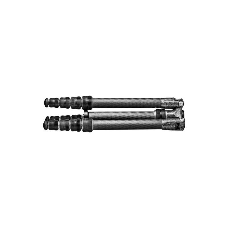 Lightweight Traveler Series 1 Carbon Fiber Tripod, Silver & Black (GT1555TUS)