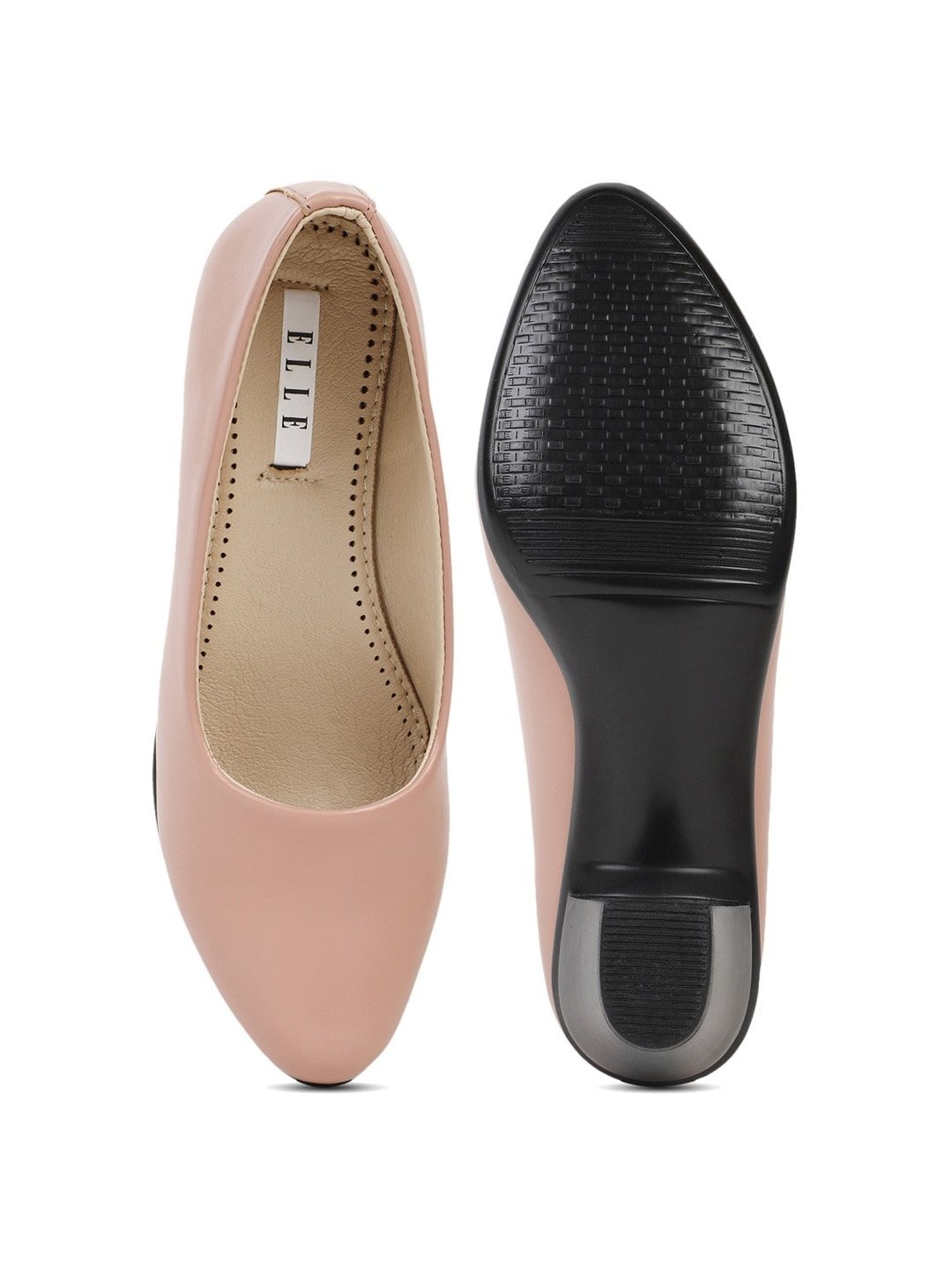 Elle Women's Peach Formal Pumps