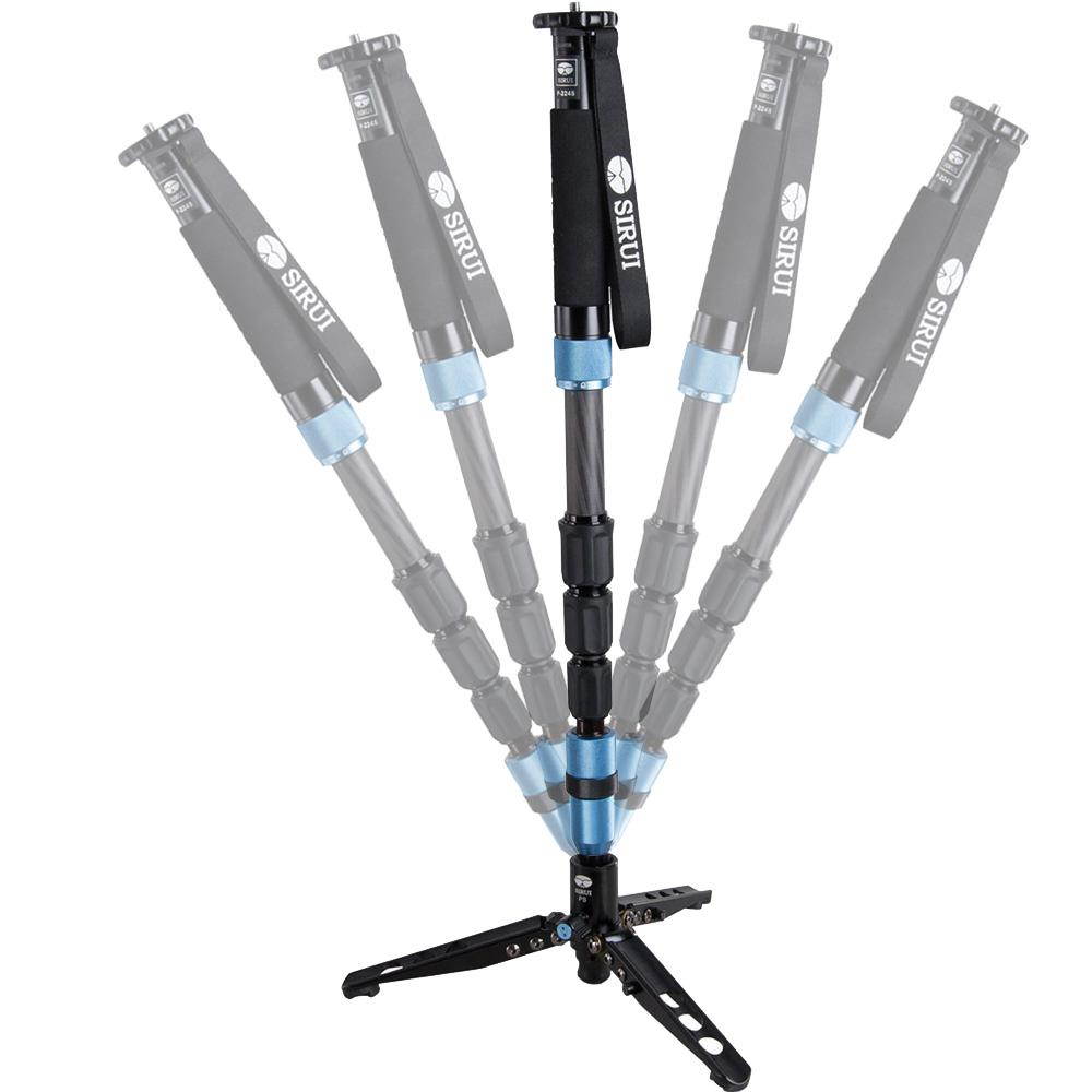 Sirui P-224S 63" 4-Section Carbon Fiber Monopod & Case