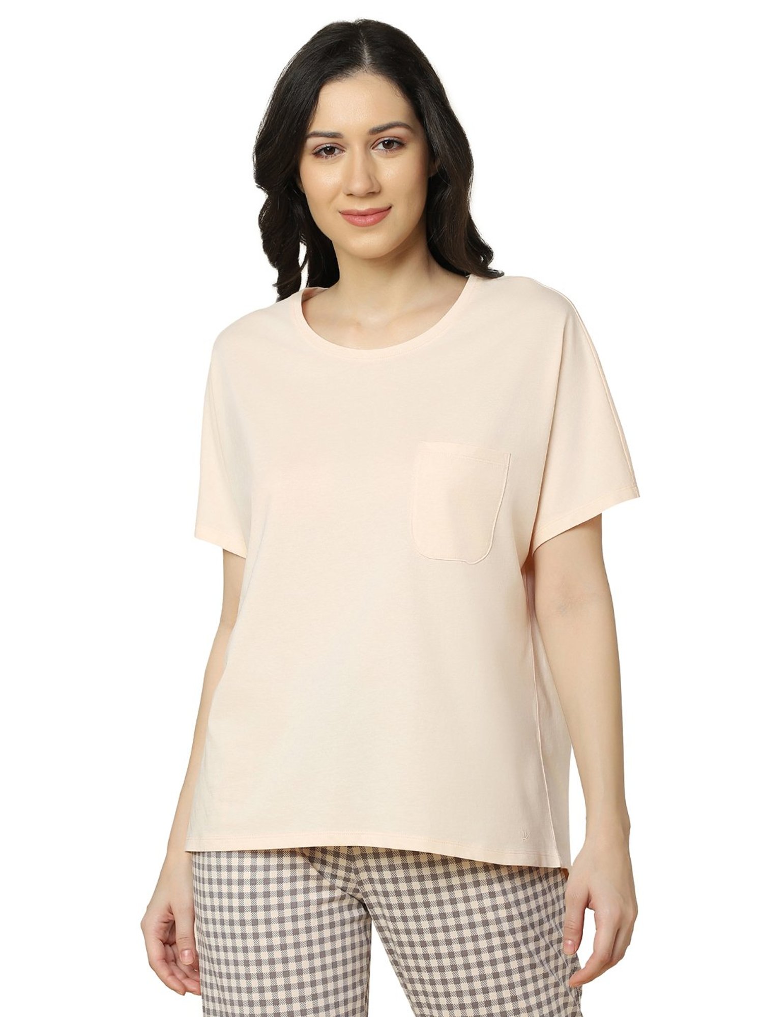Triumph Beige Cotton T-Shirt