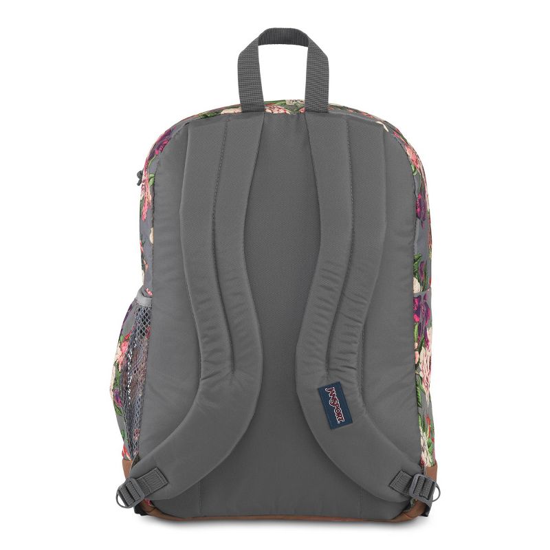 JanSport 17.5" Cool Student Backpack - Gray Bouquet