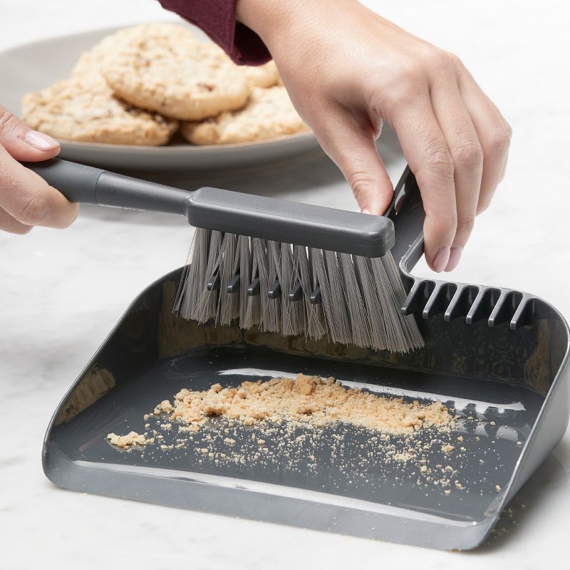 Deluxe Aluminum Handle Toilet Brush with Fully Removable Liner White - Bath Bliss