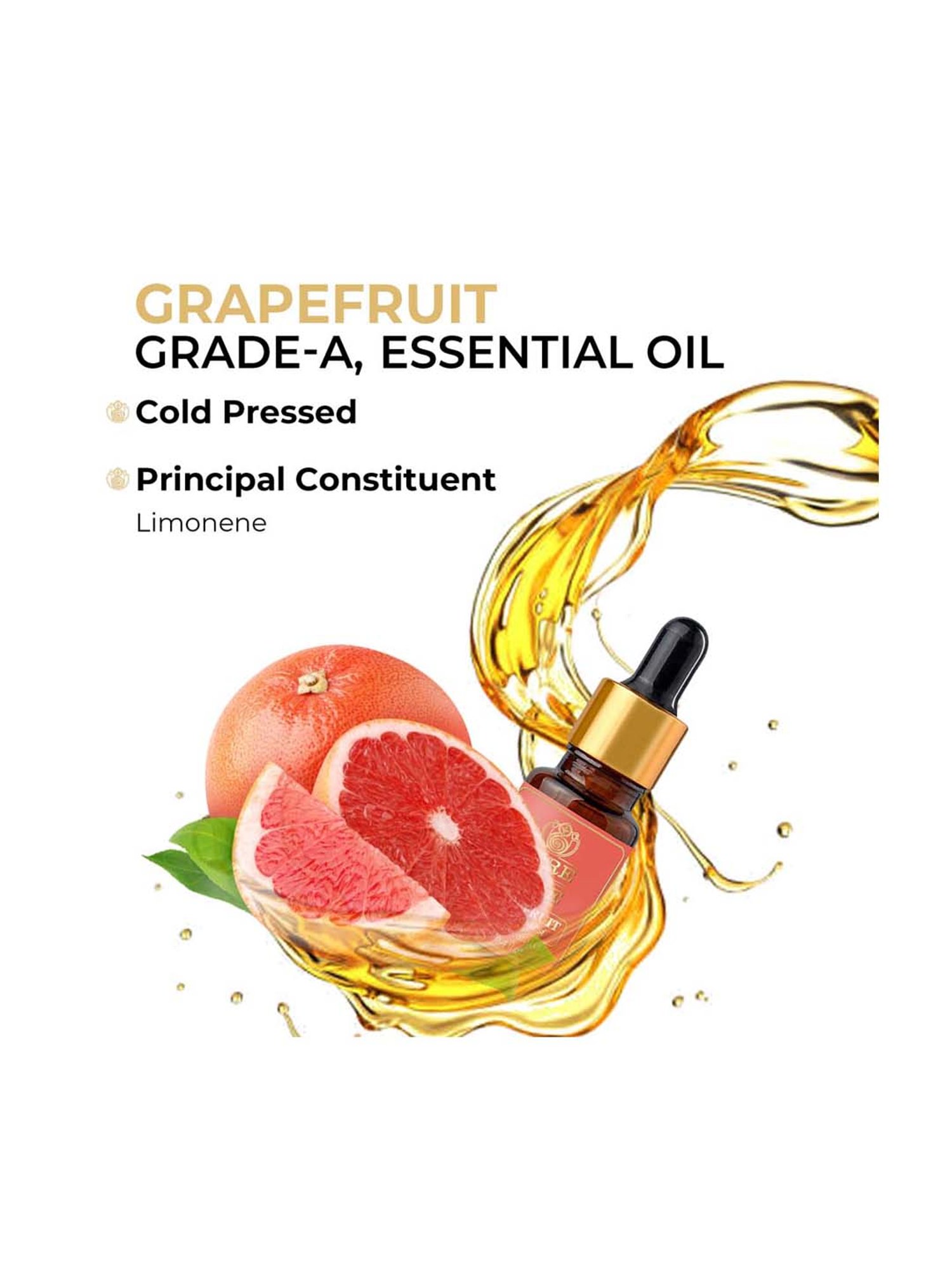 CORE & PURE Grapefruit Essential Oil - 12 ml