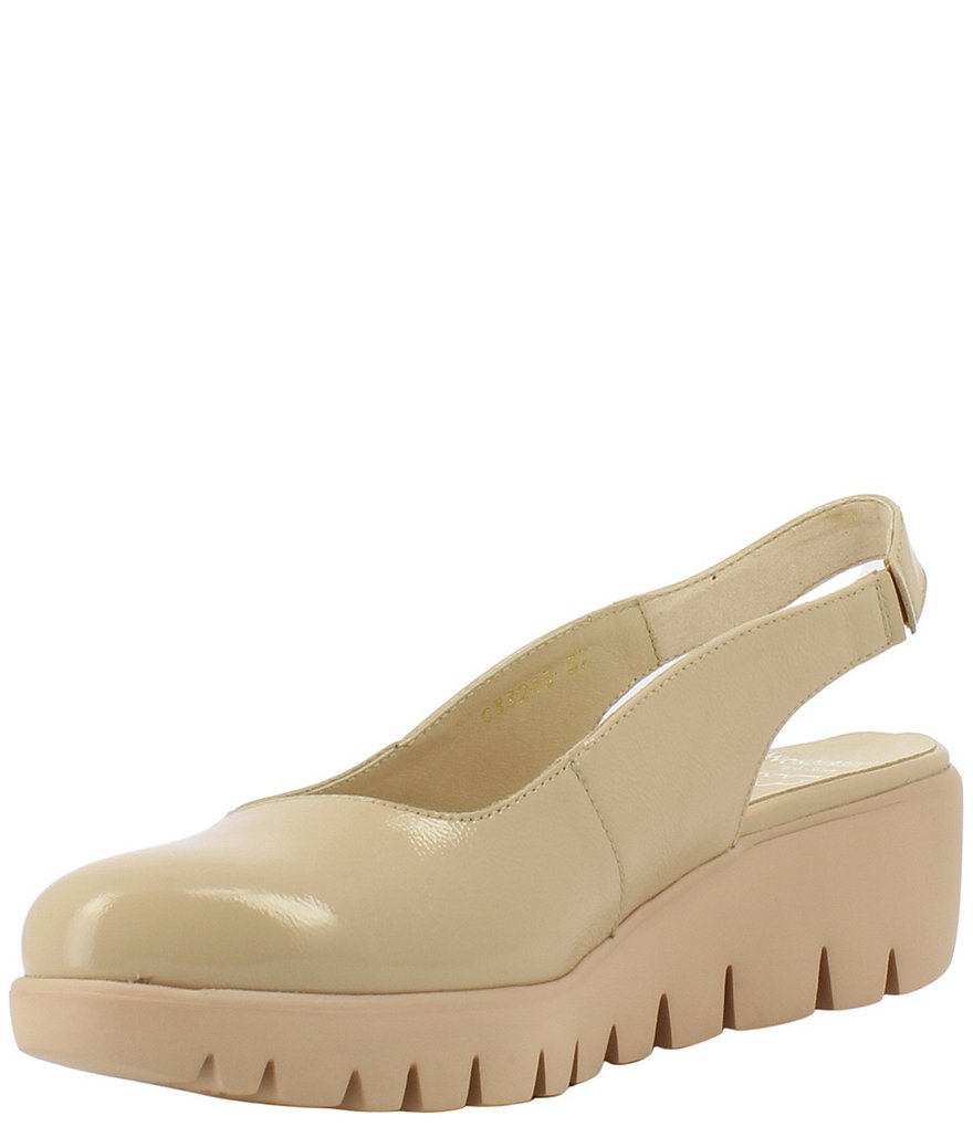 Deltan Tessa Croc-Embossed T-Strap Block Heel Pumps