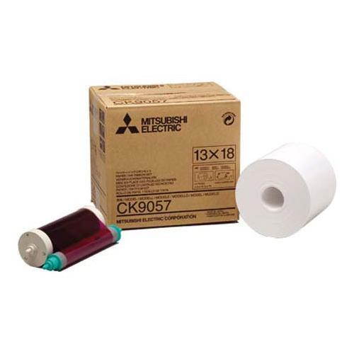 Mitsubishi CK9057 6in Paper Roll and Inksheet
