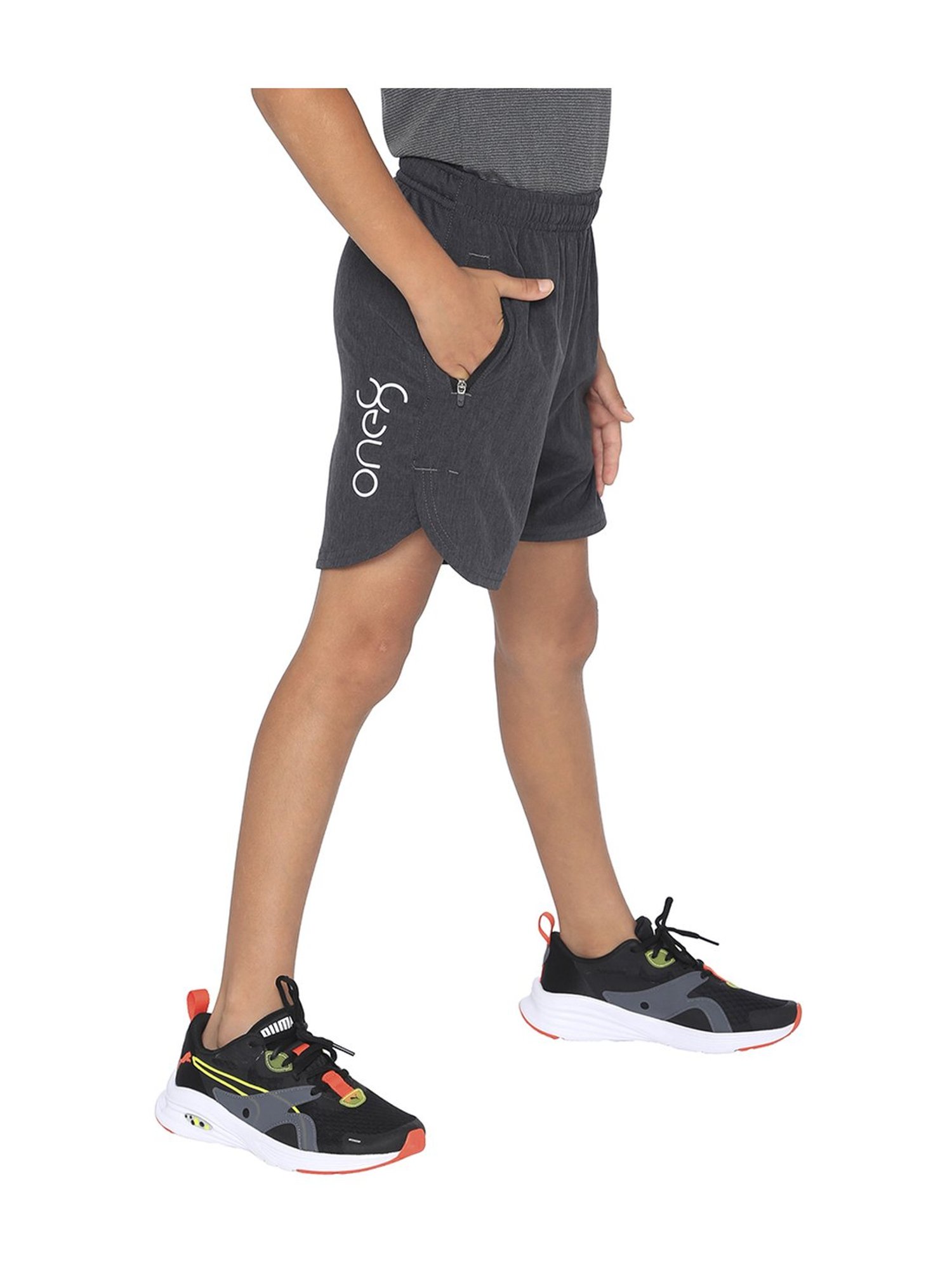 Speedo Kids Navy Solid Jammer