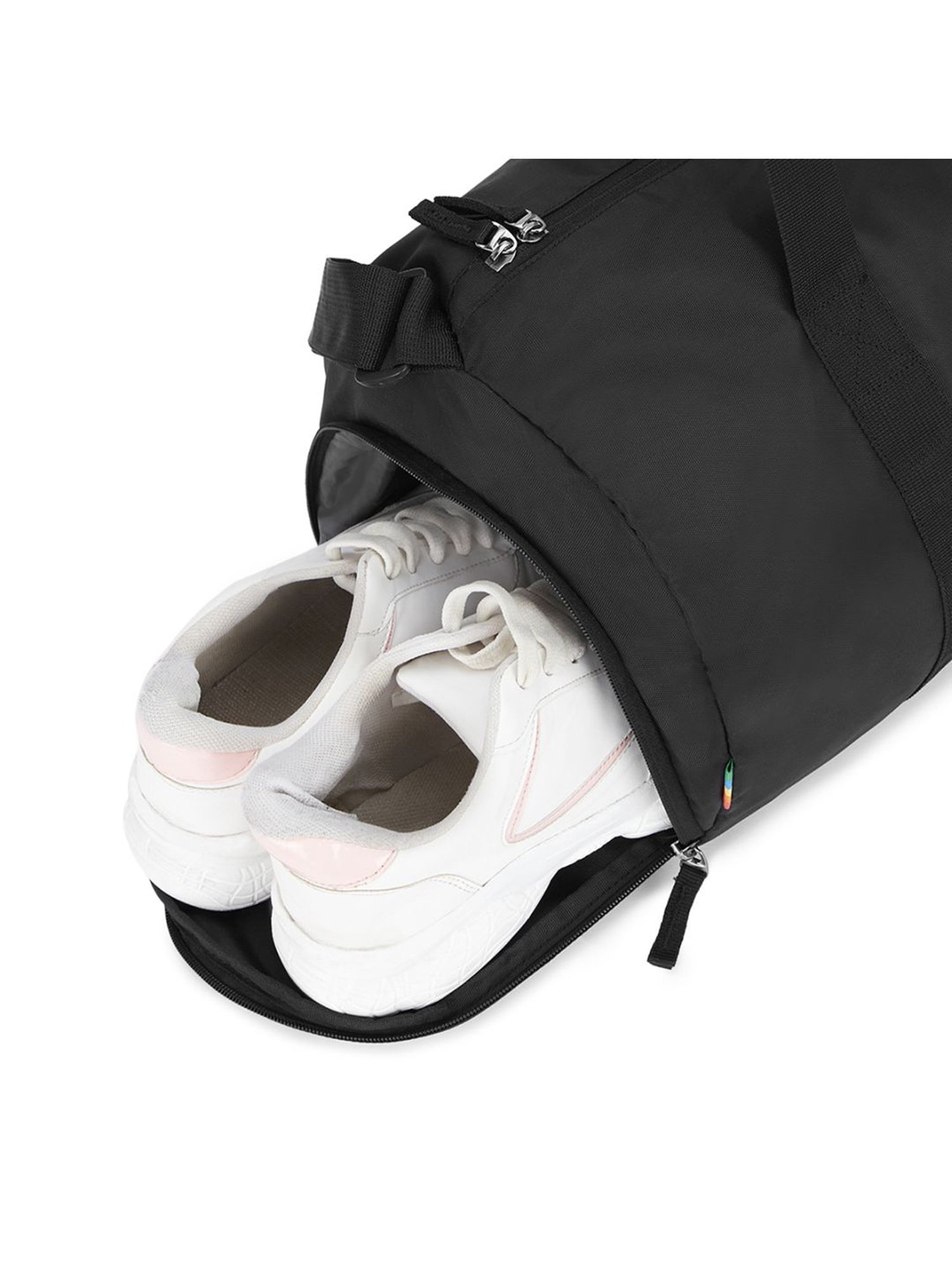 United Colors of Benetton Drew Black Large Gym Bag