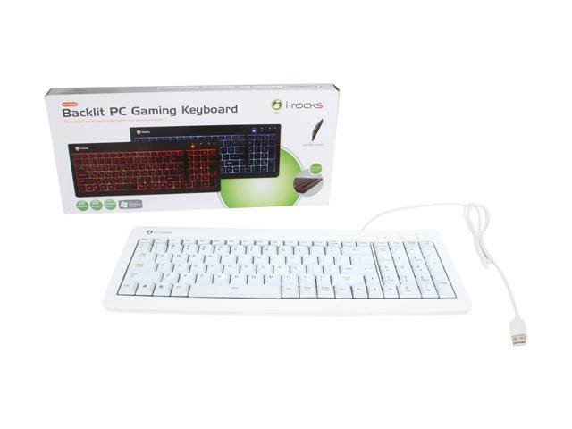 i-rocks KR-6820E-BK Backlit PC Keyboard