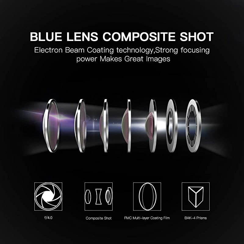 Monocular Telescope with Low Night Vision  High Power Monoculars for Adults and Kids with Tripod and Smartphone Holder for Bird Watching Hunting Camping Travelling Wildlife Secenery