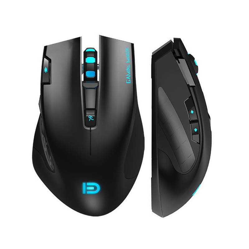 2.4GHz Wireless Computer Gaming Mouse 2400 DPI 7 Key Ergonomic Portable Optical Wireless Mice for PC/Laptop