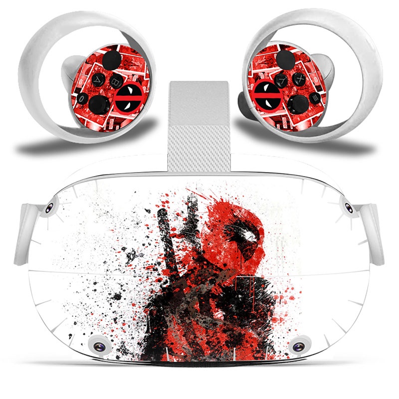 2 Pairs Oculus Quest 2 Elite Washable Silicone Handle Protective Cover