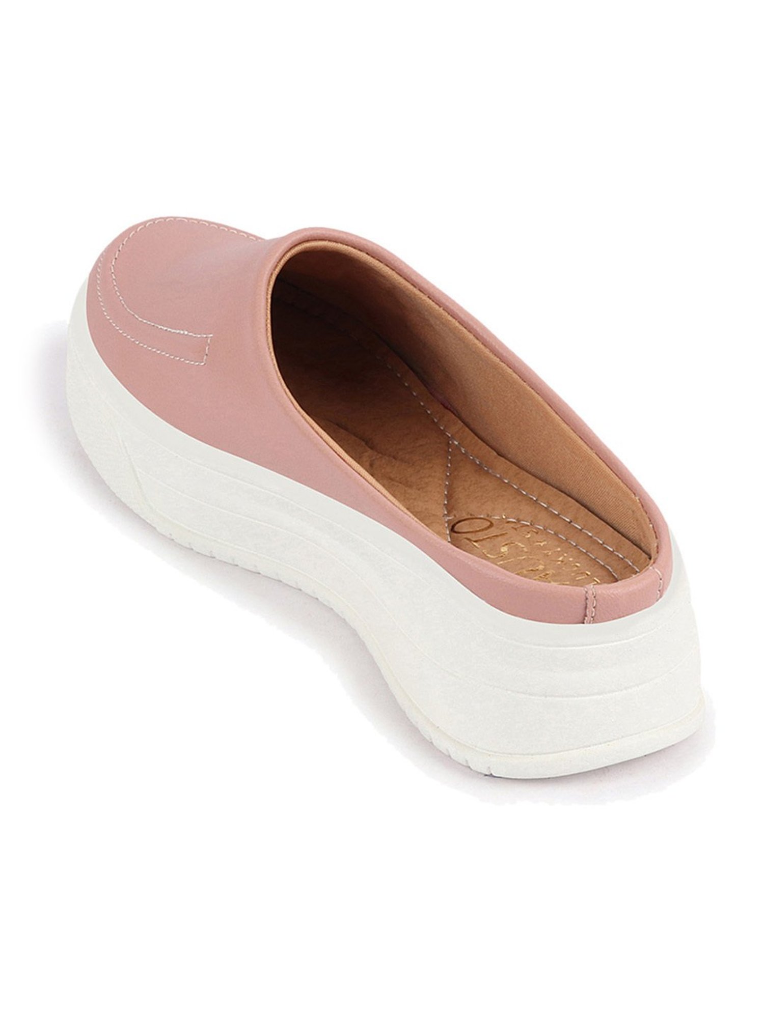 Fausto Women's Pink Mule Shoes