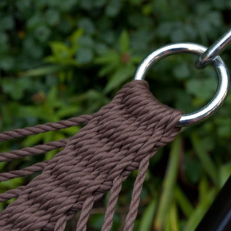 Double Caribbean Tight Weave Patio Hammock - Brown - Algoma