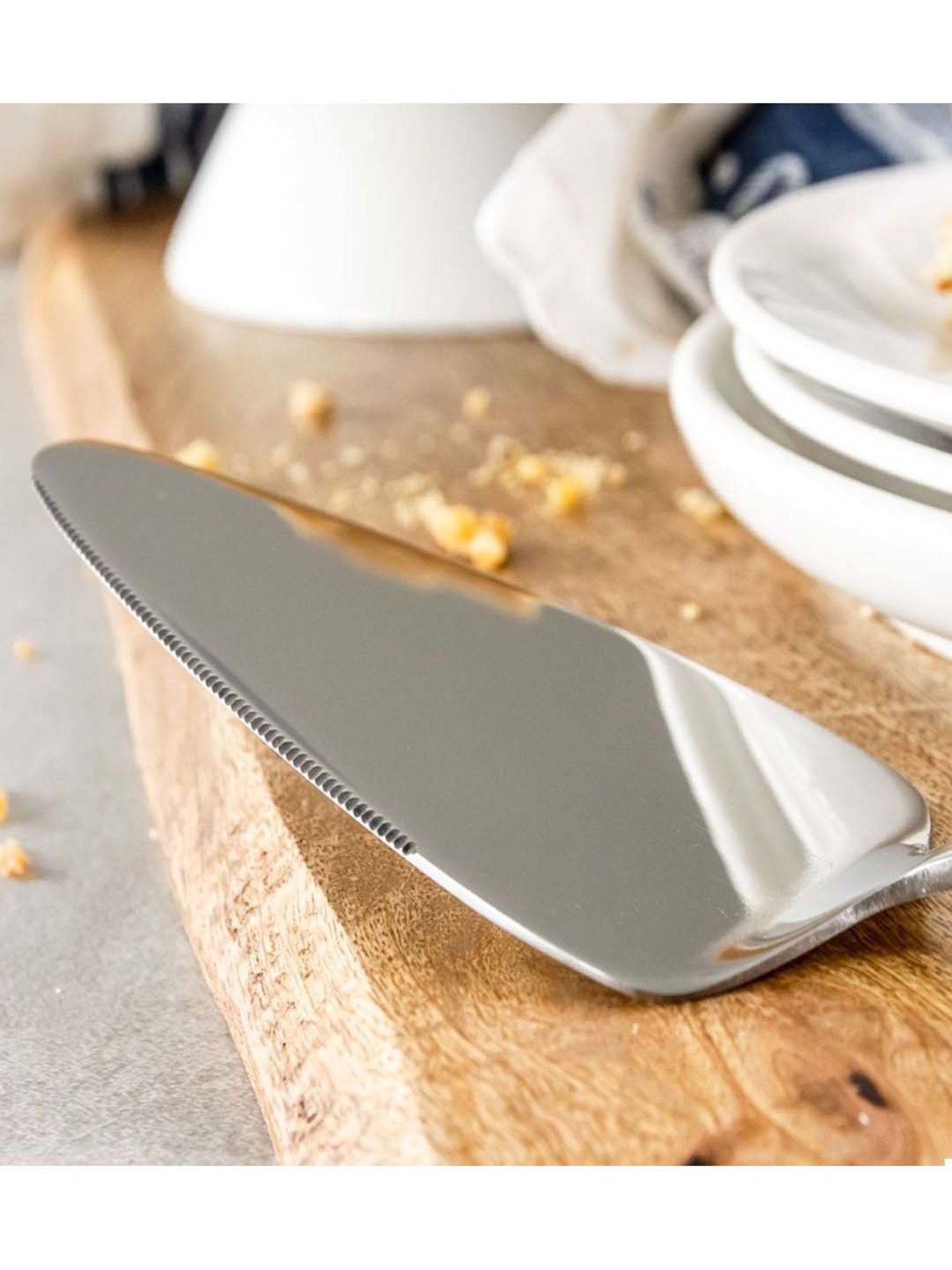 MasterClass Silver Stainless Steel Cake And Pie Server