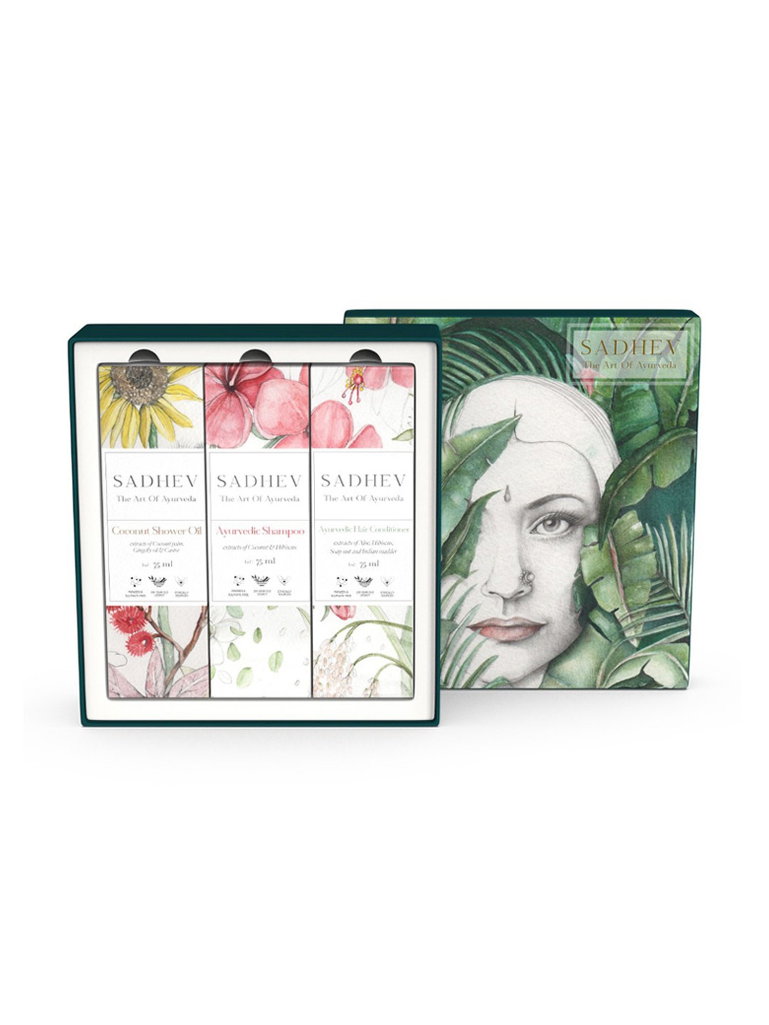 SADHEV Arva Samudra - The Shower Elixir Gift Box