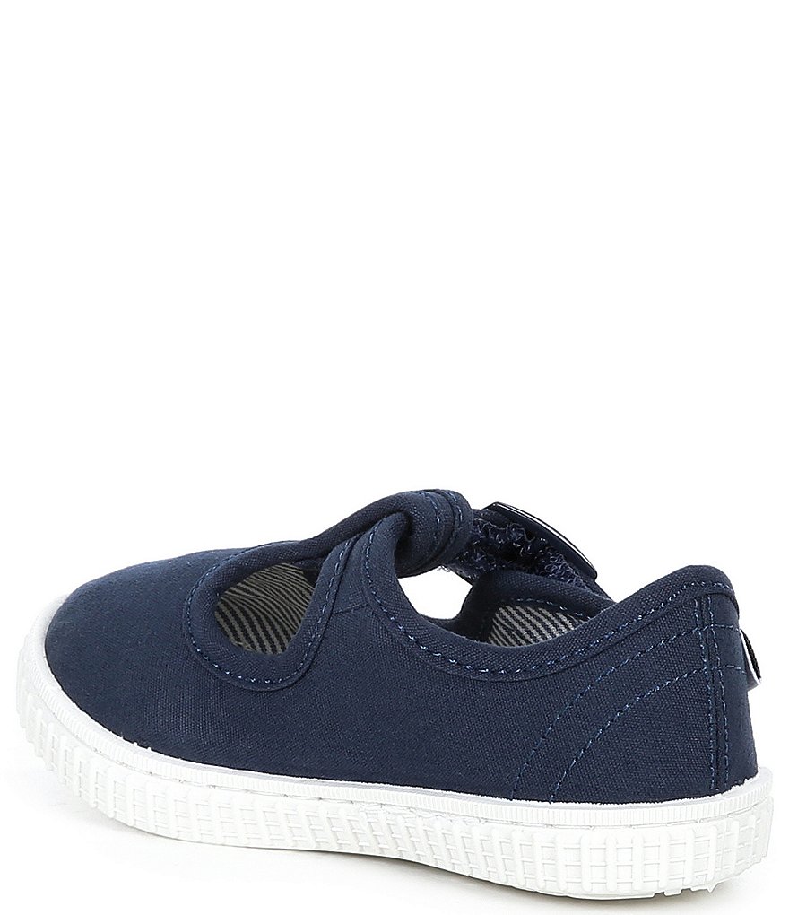 Copper Key Adventure Wear Girl's Bestee-A Washable Canvas T-Strap Sneakers (Infant)