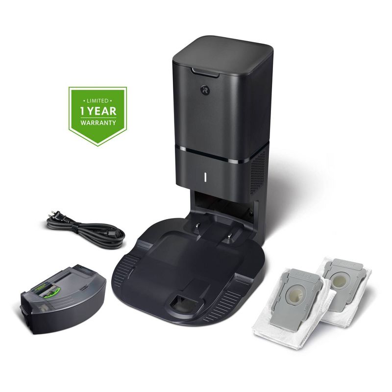 iRobot Clean Base Automatic Dirt Disposal for Roomba i Series Robot Vacuum - Charcoal 4626191