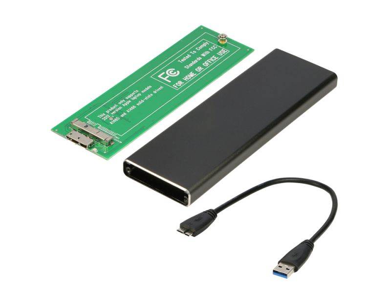 PCIe SSD USB Enclosure for 2012 MacBook Air, USB 3.0 External Reader for A1465 A1466 SSD Adapter with Case, Support Model MD223 MD224 MD231 M232