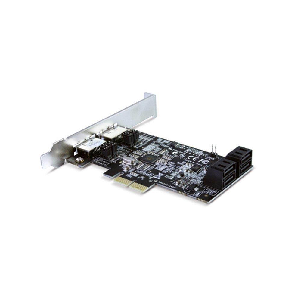 Vantec 4-Channel 6-Port SATA 6Gb/s PCIe RAID Host Card with HyperDuo Technology (UGT-ST644R)