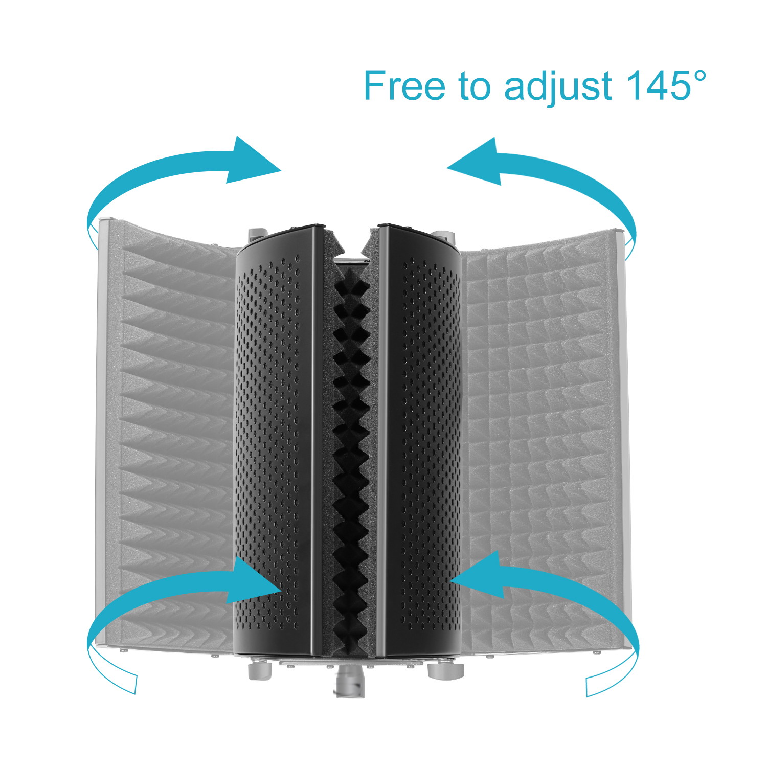 New Mic Microphone Suspension Boom Scissor Arm Stand Holder for Studio Broadcast