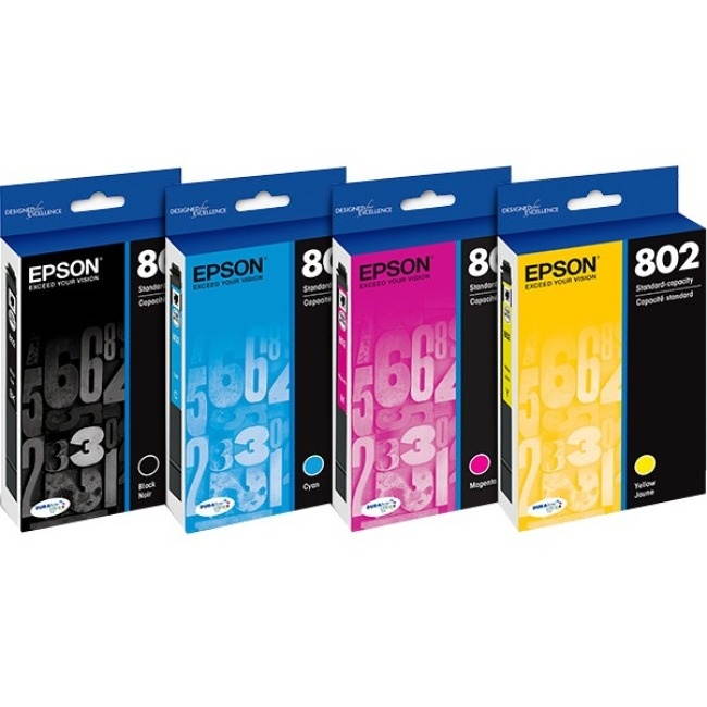 EPSON T802120 DURABrite Ultra Ink Cartridges Black