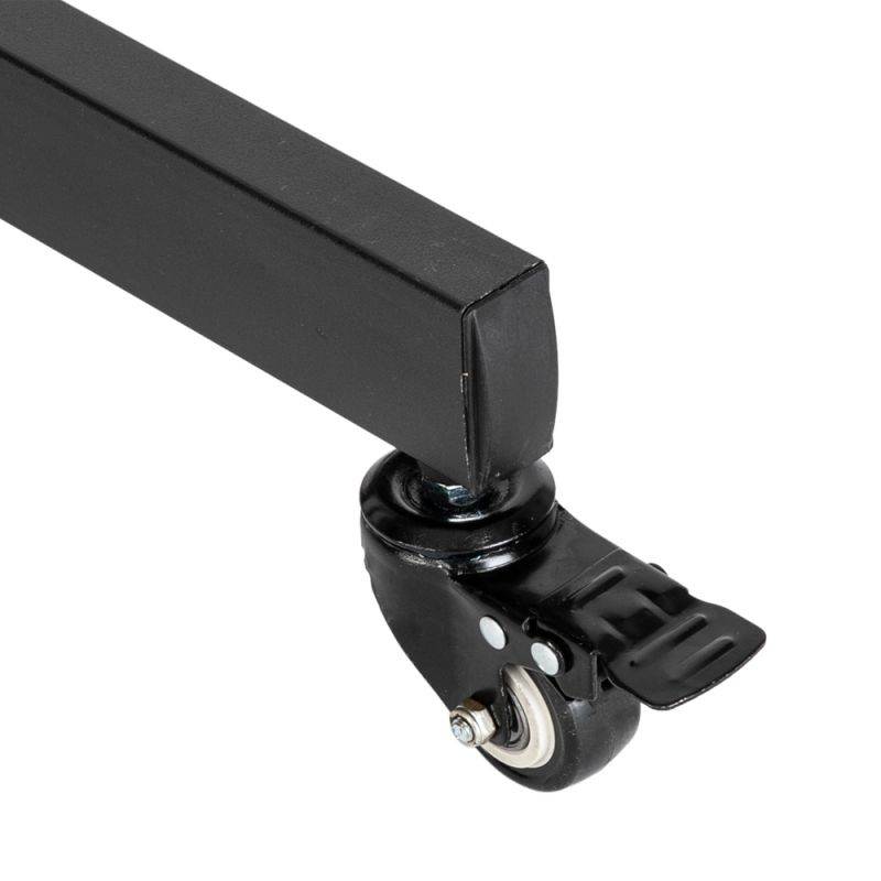 TSY 1600 32-70" TV Mobile Cart Weight Bearing 60kg Maximum VESA 400*600 Up and Down Adjustable 15&deg; with Pulley Tray Camera Bracket